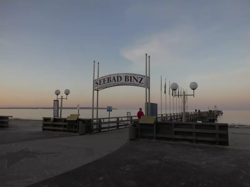 Seebrücke in Binz auf Rügen