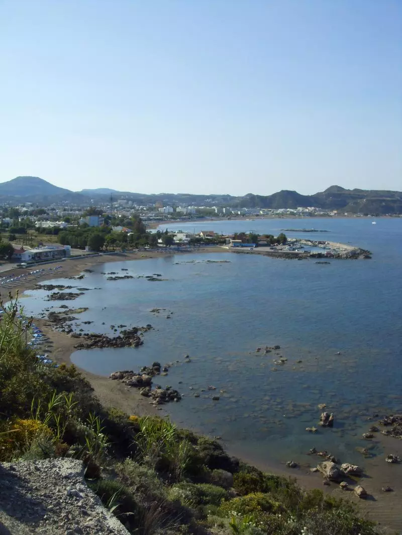 Küste bei Faliraki auf Rhodos
