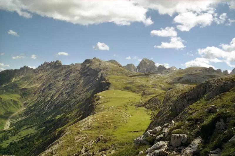 Berglandschaft der Seiser Alm