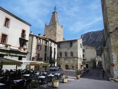 Bebauung an der Küste von Ajaccio