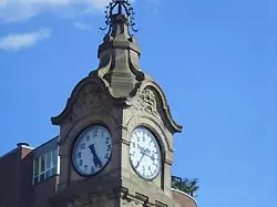 Uhr als Symbol für den Buchungszeitpunkt